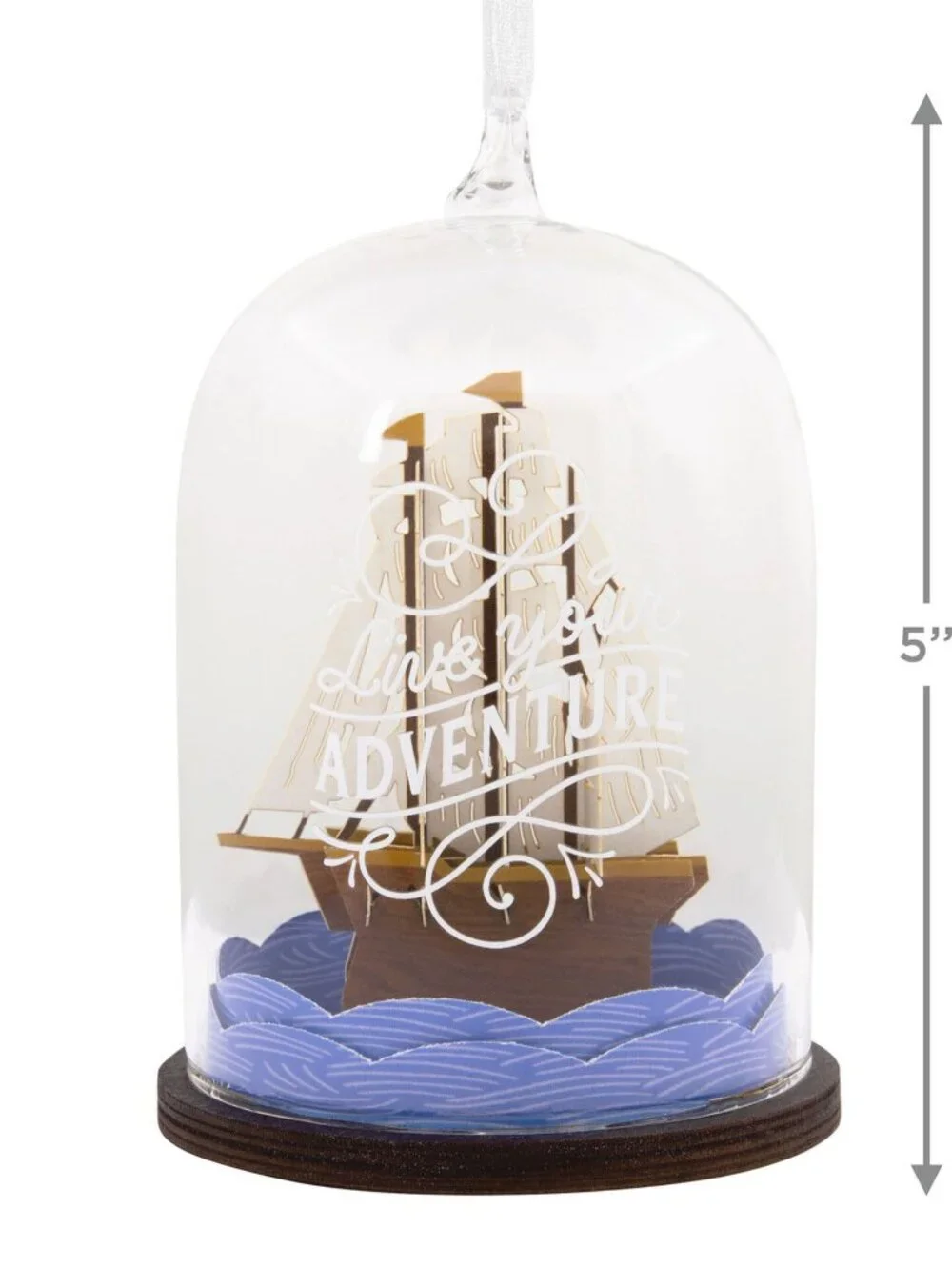 Hallmark Ship in a Bottle Signature Collection Ornament